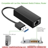 Cáp chuyển cổng USB 3.0 ra cổng LAN RJ45 Ugreen 20256