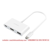 Cáp chuyển cổng USB Macbook 12 ra tivi - máy chiếu cổng HDMI Ugreen 30377