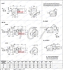 Hộp số mặt bích 30kw 40HP