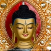 |Cao 34cm| 3 Bức Tượng Phật Tam Thế Phật: Dược Sư - Thích Ca - A Di Đà Bằng Đồng Nguyên Chất TP34 Đường Nét quấn hút