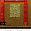 Cuộn Tranh ThangKa Phật Thích Ca Mâu Ni Bằng Vải Gấm vật phẩm phong thủy may mắn vật phẩm phong thủy