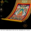 Cuộn Tranh ThangKa Phật Thích Ca Mâu Ni Bằng Vải Gấm vật phẩm phong thủy cầu tài lộc vật phẩm phong thủy chiêu tài