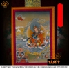 Cuộn Tranh ThangKa Phật Liên Hoa Sinh Bằng Vải Gấm Cao Cấp hà nội tp hồ chí minh chất lượng cao mật tông
