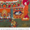 Cuộn Tranh ThangKa Phật Thích Ca Mâu Ni Bằng Vải Gấm quà tặng ý nghĩa quà tặng sang trọng