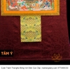 Cuộn Tranh ThangKa Phật Liên Hoa Sinh Bằng Vải Gấm quà tặng quà tân gia quà tặng phong thủy