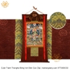 Cuộn Tranh ThangKa Phật Tara Xanh Lục Độ Phật Mẫu Bằng Vải Gấm hà nội tp hồ chí minh chất lượng cao mật tông