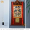 Cuộn Tranh ThangKa Phật Tara Xanh Lục Độ Phật Mẫu Bằng Vải Gấm xịn đẹp bền rẻ mới