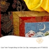 Cuộn Tranh ThangKa Phật Hoàng Thần Tài Bằng Vải Gấm vật phẩm phong thủy mạnh khỏe phúc lộc trường thọ hạnh phúc