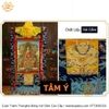 Cuộn Tranh ThangKa Phật Thích Ca Mâu Ni Bằng Vải Gấm Cao Cấp, cát tường vật phẩm phong thủy như ý