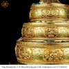Tháp Madala - Núi Tu Di, Bằng Đồng Nguyên Chất, vật phẩm phong thủy cầu tài lộc vật phẩm phong thủy chiêu tài