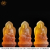 Bộ 3 Tượng Các Vị Phật Thích Ca, Dược Sư và A Di Đà Phật Bằng Lưu Ly Cao Cấp xịn đẹp bền rẻ mới