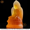 Bộ 3 Tượng Các Vị Phật Thích Ca, Dược Sư và A Di Đà Phật Bằng Lưu Ly vật phẩm phong thủy may mắn vật phẩm phong thủy