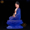 Tượng Phật Dược Sư Bằng Lưu Ly Cao Cấp Sơn Màu, quà tặng sếp quà mừng thọ