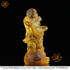 Tượng Phật Di Lặc Đứng Bằng Lưu Ly Cao Cấp quà tặng ý nghĩa quà tặng sang trọng