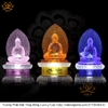 3 Bức Tượng Tam Thế Phật Bằng Lưu Ly Cao Cấp xịn đẹp bền rẻ mới