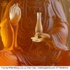 Tượng Phật Quan Âm Bồ Tát (Dáng Ngự Lãm) Bằng Lưu Ly Cao Cấp quà tặng tinh tế quà tặng cao cấp