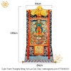 Cuộn Tranh ThangKa Ngài A Di Đà Phật Bằng Vải Gấm Cao Cấp, hà nội tp hồ chí minh chất lượng cao mật tông