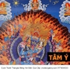 Cuộn Tranh ThangKa Phật Đại Uy Đức Minh Vương Yamatanka Bằng Vải Gấm Cao Cấp, hà nội tp hồ chí minh chất lượng cao mật tông