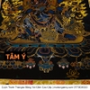 Cuộn Tranh ThangKa Ngài Đại Hắc Thiên Mahakala Bằng Vải Gấm Cao Cấp, Kiểu 3, TCT106