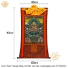 Cuộn Tranh ThangKa Phật Liên Hoa Sinh Bằng Vải Gấm Cao Cấp xịn đẹp bền rẻ mới cao cấp