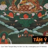 Cuộn Tranh ThangKa Phật Liên Hoa Sinh Bằng Vải Gấm Cao Cấp cầu tài lộc chiêu tài hóa giải vận đen bình an