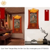 Cuộn Tranh ThangKa Phật Thích Ca Mâu Ni Bằng Vải Gấm Cao Cấp, cầu tài lộc chiêu tài hóa giải vận đen bình an