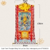Cuộn Tranh ThangKa Phật Hoàng Thần Tài Bằng Vải Gấm Cao Cấp, hà nội tp hồ chí minh chất lượng cao mật tông