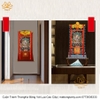 Cuộn Tranh ThangKa Nữ Thần Âm Thanh Bằng Vải Gấm Cao Cấp, Kiểu 1, TCT42