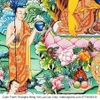 Cuộn Tranh ThangKa Phật Thích Ca Bằng Vải Gấm Cao Cấp, vật phẩm phong thủy mạnh khỏe phúc lộc trường thọ hạnh phúc