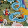 Cuộn Tranh ThangKa Phật Thích Ca Bằng Vải Gấm Cao Cấp, quà tặng ý nghĩa quà tặng sang trọng