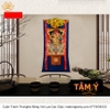 Cuộn Tranh ThangKa Ngài Văn Thù Bồ Tát Bằng Vải Gấm Cao Cấp, xịn đẹp bền rẻ mới cao cấp