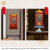 Cuộn Tranh ThangKa Ngài Quan Âm Bồ Tát Bằng Vải Gấm  Cao Cấp, quà tặng quà tân gia quà tặng phong thủy