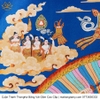 Cuộn Tranh ThangKa Ngài Chuẩn Đề Bồ Tát Bằng Vải Gấm Cao Cấp, quà tặng tinh tế quà tặng cao cấp