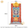 Cuộn Tranh ThangKa Ngài Quan Âm Tứ Thủ Bằng Vải Gấm Cao Cấp, quà tặng sếp quà mừng thọ