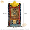Cuộn Tranh ThangKa Phật Hắc Thần Tài Bằng Vải Gấm Cao Cấp, hà nội tp hồ chí minh chất lượng cao mật tông