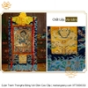 Cuộn Tranh ThangKa Phật Hắc Thần Tài Bằng Vải Gấm Cao Cấp, cát tường vật phẩm phong thủy như ý