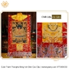 Cuộn Tranh ThangKa Ngài A Di Đà Phật Bằng Vải Gấm quà tặng quà tân gia quà tặng phong thủy