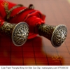 Cuộn Tranh ThangKa Phật Bản Mệnh Thích Ca Bằng Vải Gấm vật phẩm phong thủy cầu tài lộc vật phẩm phong thủy chiêu tài