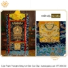 Cuộn Tranh ThangKa Phật Bản Mệnh Thích Ca Bằng Vải Gấm quà tặng quà tân gia quà tặng phong thủy