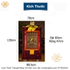 Cuộn Tranh ThangKa Phật Thích Ca Mâu Ni Bằng Vải Gấm Cao Cấp, quà tặng sếp quà mừng thọ