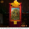 Cuộn Tranh ThangKa Phật Liên Hoa Sinh Bằng Vải Gấmxịn đẹp bền rẻ mới cao cấp