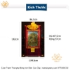Cuộn Tranh ThangKa Phật Liên Hoa Sinh Bằng Vải Gấmhà nội tp hồ chí minh chất lượng cao mật tông