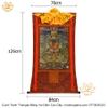 Cuộn Tranh ThangKa Ngài A Di Đà Phật Bằng Vải Gấm Cao Cấp, quà tặng sếp quà mừng thọ