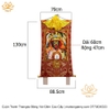 Cuộn Tranh ThangKa Nữ Thần Tài Zakiram Bằng Vải Gấm Cao Cấp, quà tặng sếp quà mừng thọ