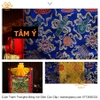 Cuộn Tranh ThangKa Phật Tara Xanh Lục Độ Phật Mẫu Bằng Vải Gấm vật phẩm phong thủy may mắn cát tường như ý