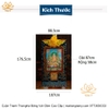 Cuộn Tranh ThangKa Phật Hoàng Thần Tài Bằng Vải Gấm hà nội tp hồ chí minh chất lượng cao mật tông
