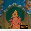 Cuộn Tranh ThangKa Phật Hoàng Thần Tài Bằng Vải Gấm vật phẩm phong thủy may mắn vật phẩm phong thủy