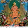 Cuộn Tranh ThangKa Phật Hoàng Thần Tài Bằng Vải Gấm mạnh khỏe phúc lộc trường thọ hạnh phúc
