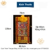 Cuộn Tranh ThangKa Các Vị Phật - Bồ Tát Mật Tông Bằng Vải Gấm Cao Cấp, quà tặng sếp quà mừng thọ