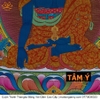 Cuộn Tranh ThangKa Phật Thích Ca Bằng Vải Gấm Cao Cấp, quà tặng tinh tế quà tặng cao cấp